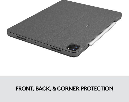 Logitech Combo Touch iPad Pro - Toetsenbord voor tablet - 12.9