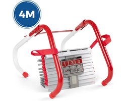 ALDORR Noodladder Vluchtladder Brandladder 4 meter