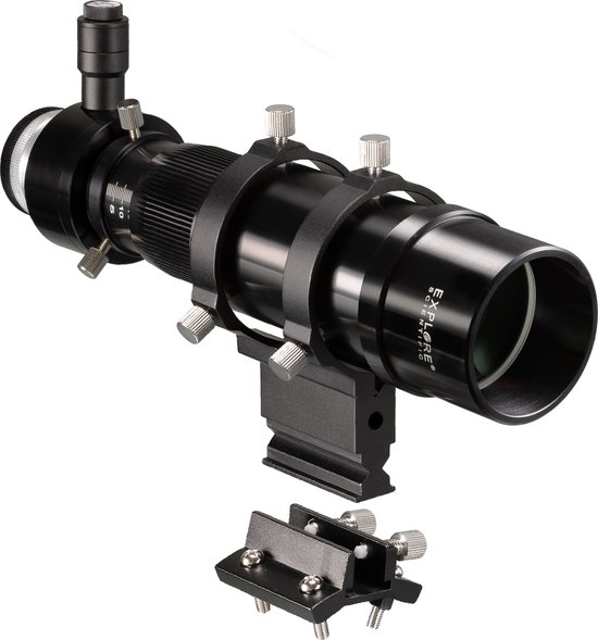 EXPLORE SCIENTIFIC Telescoop - Zoeker en Guider Scope - 8x50 - Met Helical Focuser - 1.25 inch - T2-aansluiting