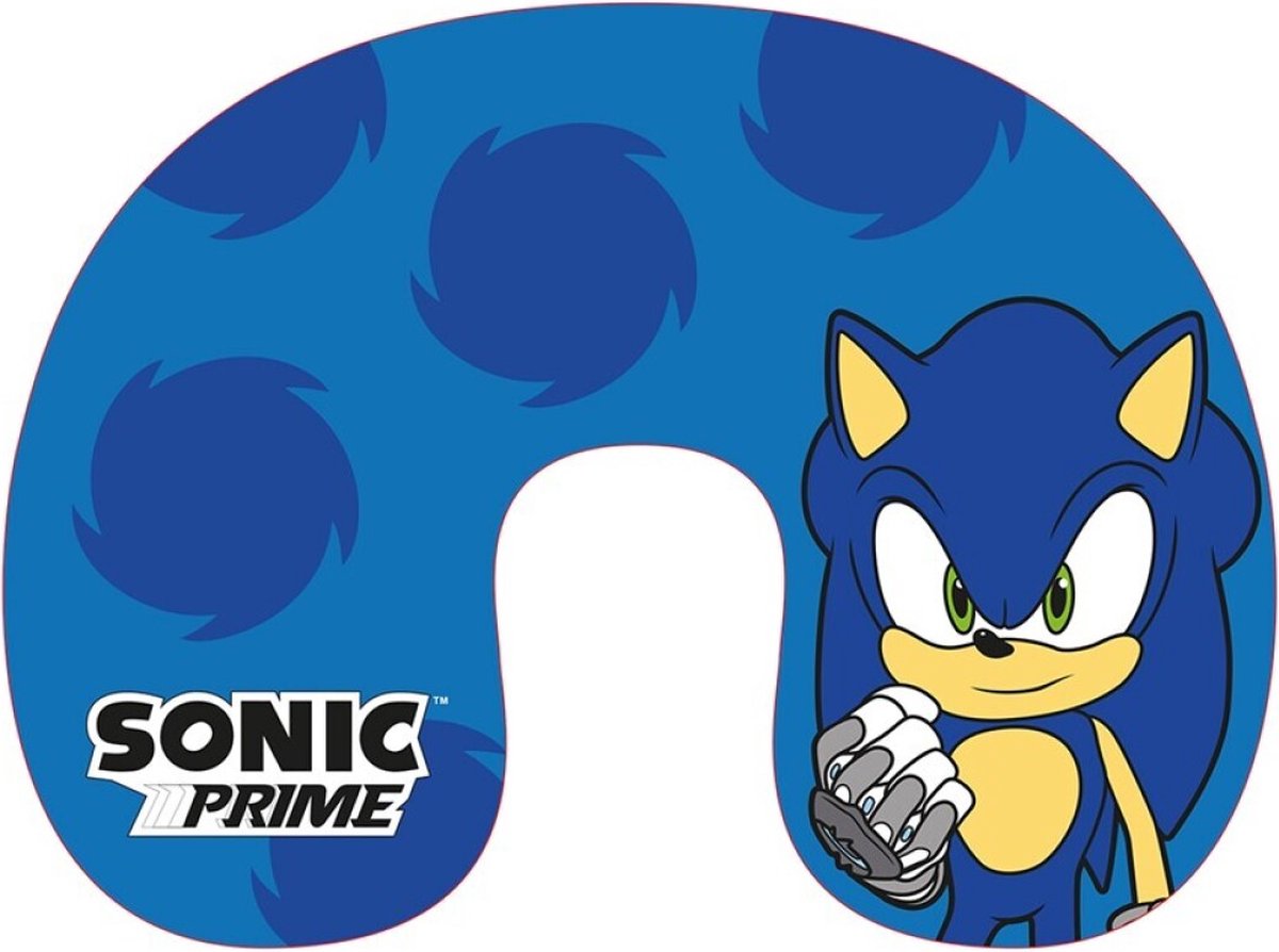 Sonic Reiskussen kussen Nekkussen 33x28cm