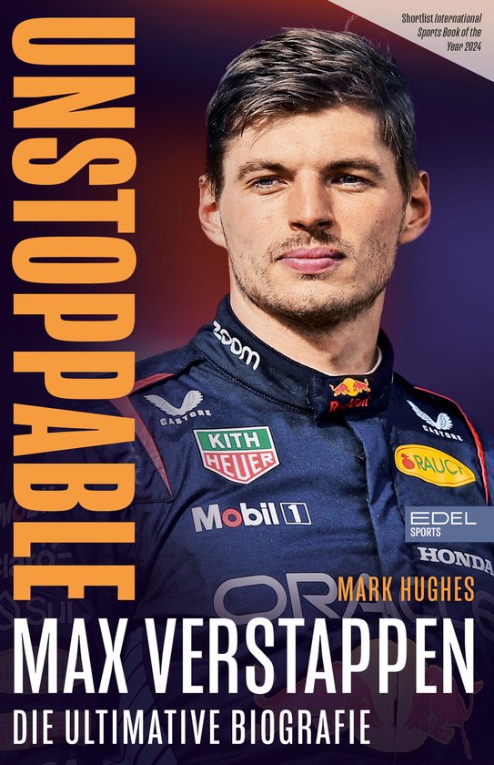 Max Verstappen. Unstoppable - cover