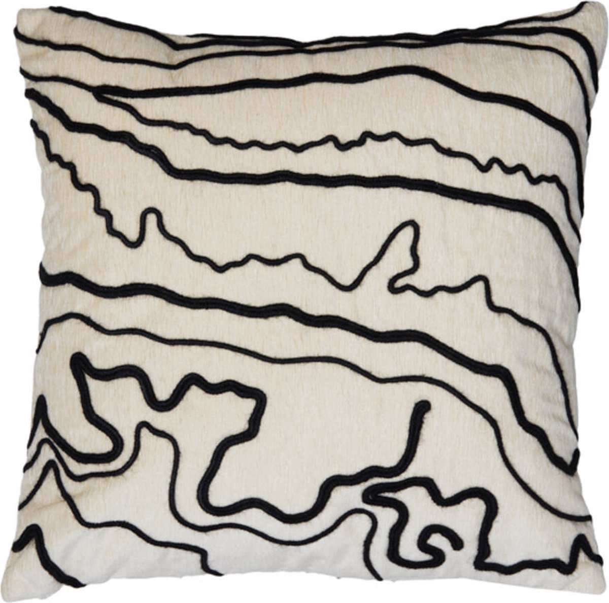 Kussen CASTRO - 45x45cm - Bruin