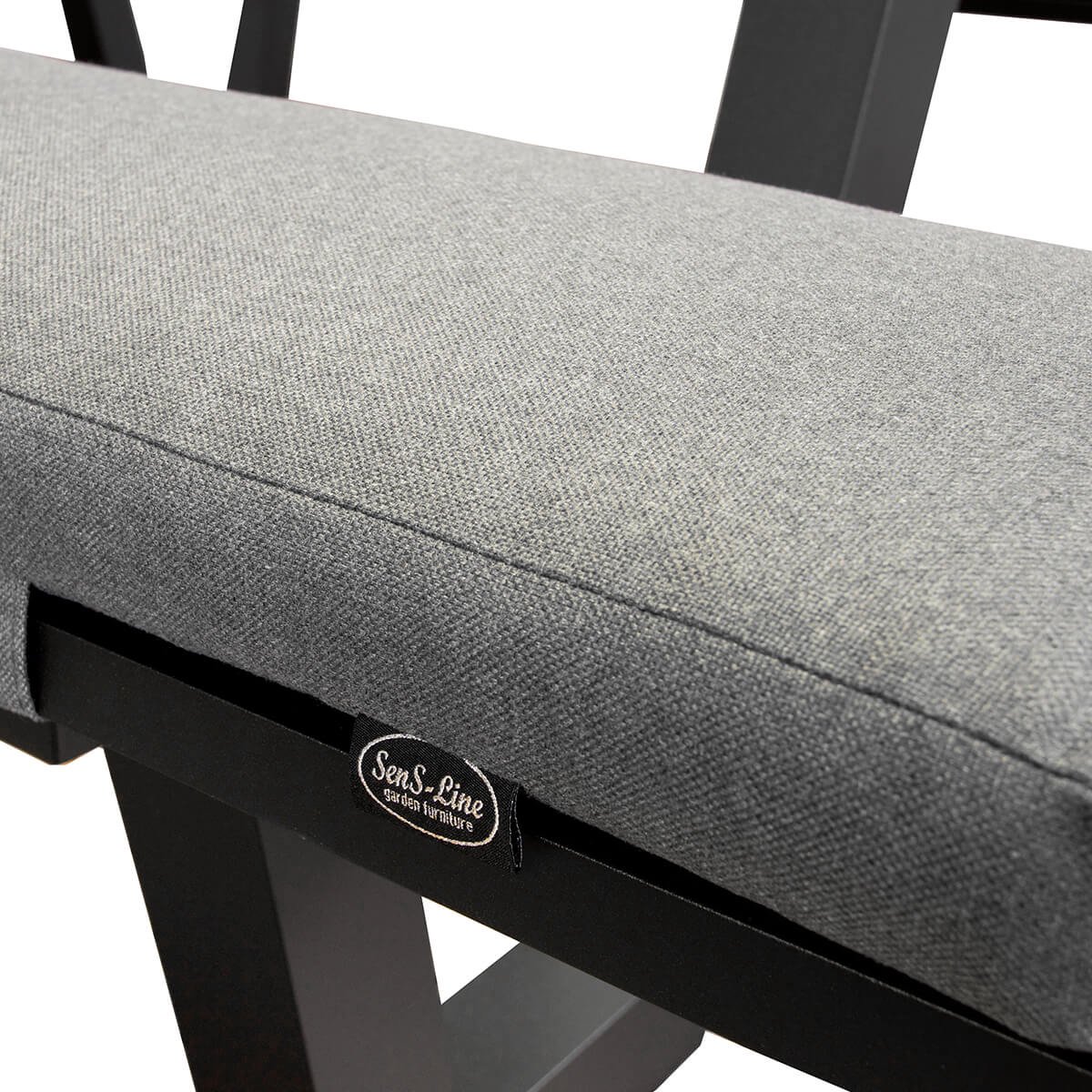 Sens-Line Lorenzo Picknicktafel 180cm - Bruin - Aluminium