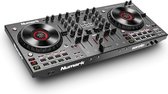 Numark NS4FX – 4-kanaals DJ Controller, Touch Jog Wheels met display, Performance Pads, Booth en Main-uitgangen, Serato DJ Lite inbegrepen