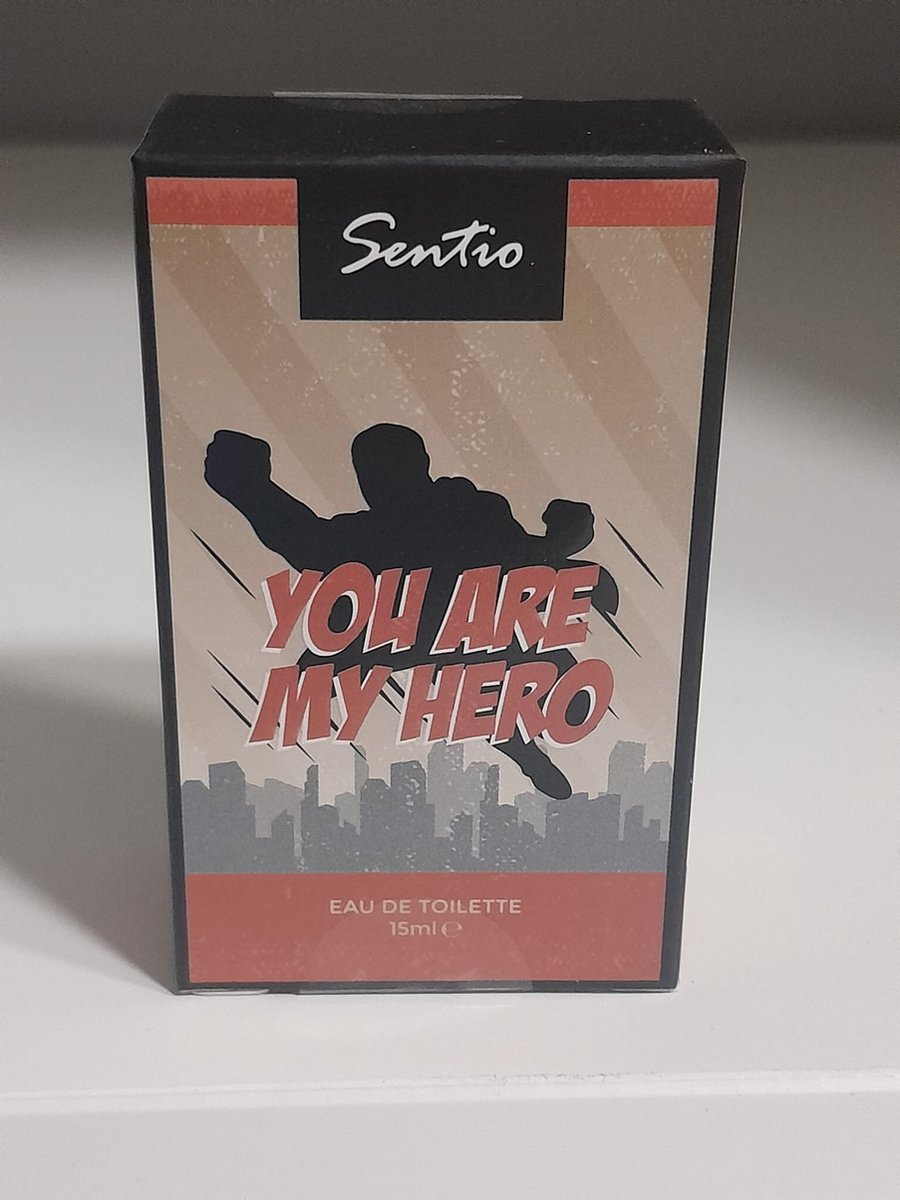 Goedkoopste Sentio - mini parfum - You Are My Hero - heren - vaderdag - eau de toilette - 15 ml