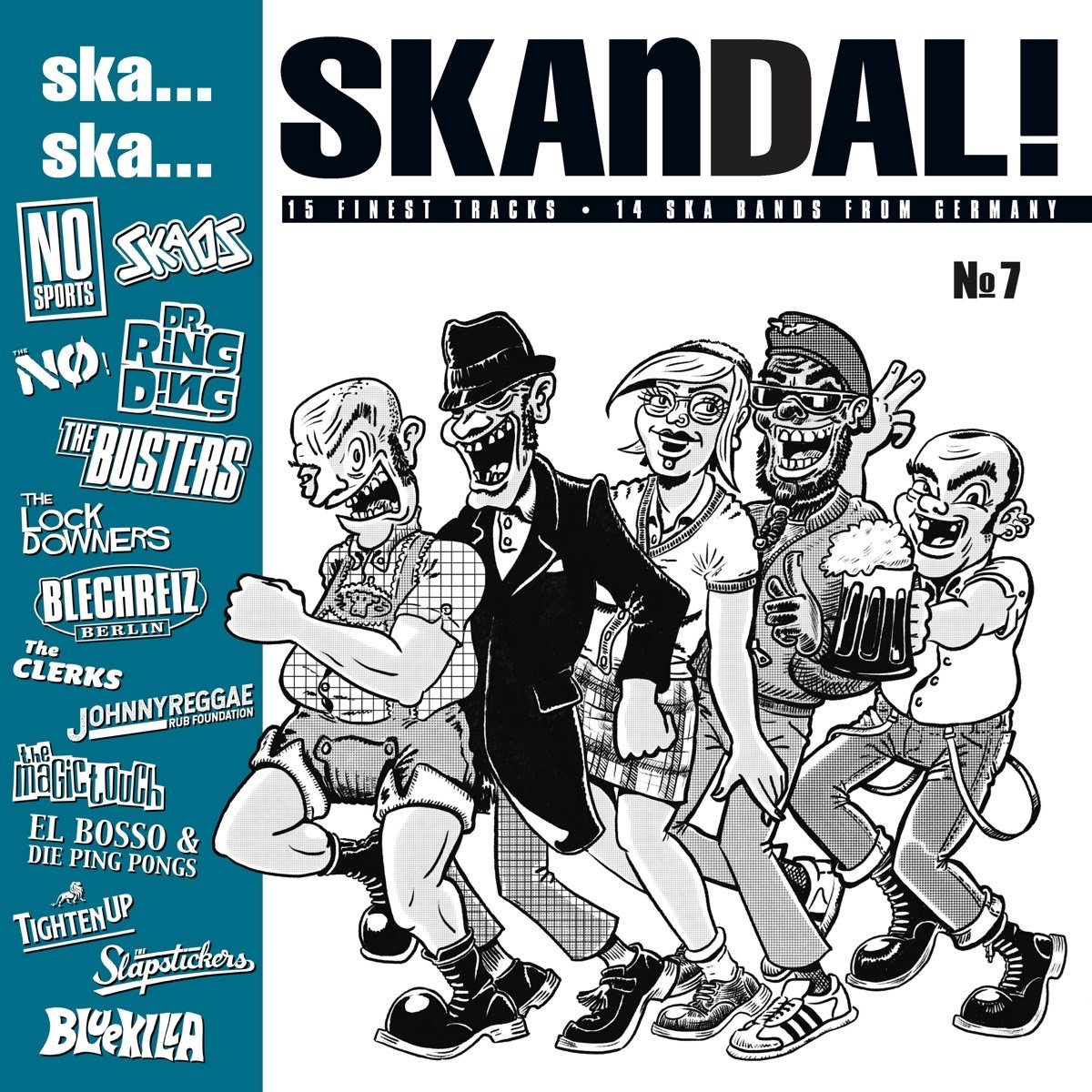 Various Artists - Ska... Ska... Skandal No. 7 (CD)