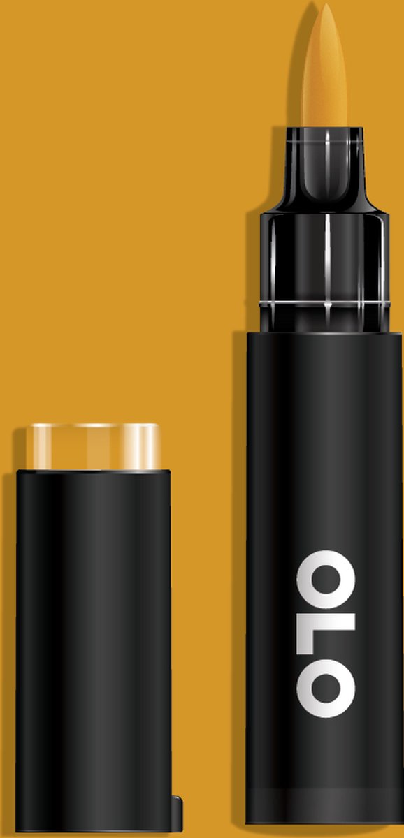 OLO Brush Halve Alcohol Marker YO2.5 Yellow Ochre