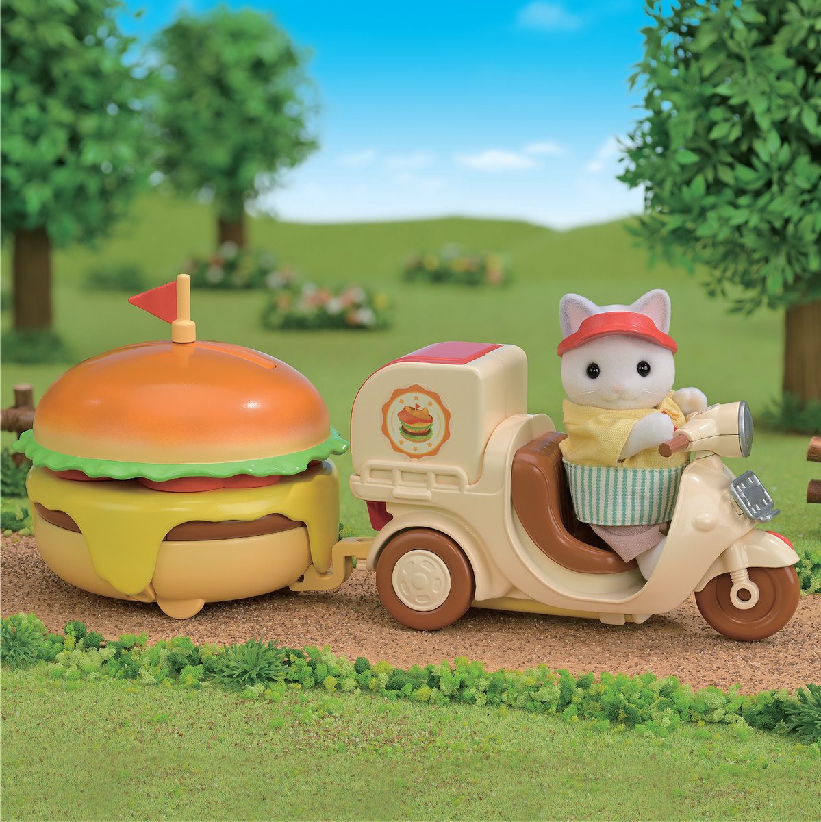 Sylvanian Families Pretpark 5757 Hamburger stand