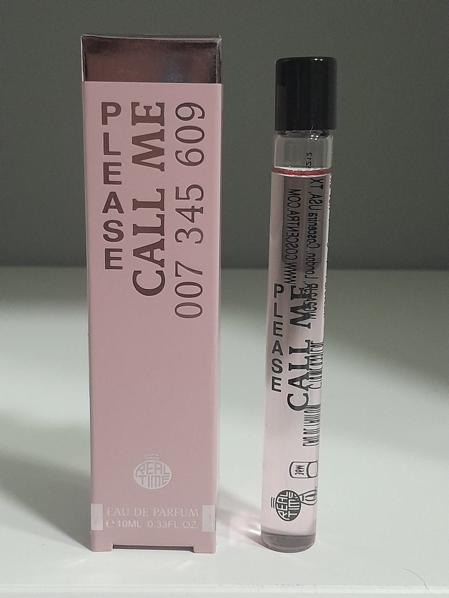 Goedkoopste Real Time Please Call Me 007 345 609 for women Roller - mini parfum - eau de parfum 10 ml