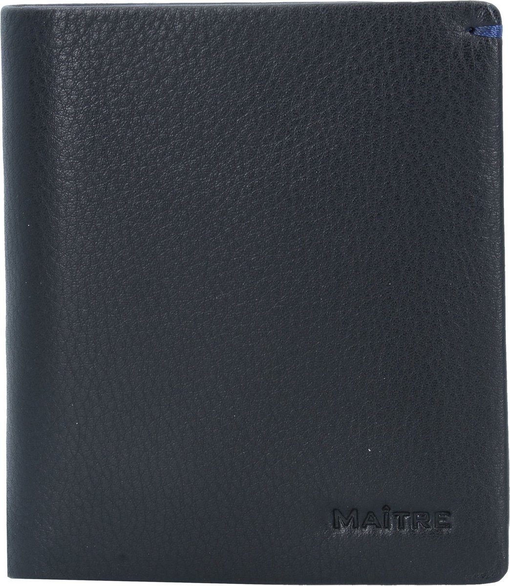 Maître Herrstein Portemonnee Leer 9 cm - Jongens - Horizontaal - black