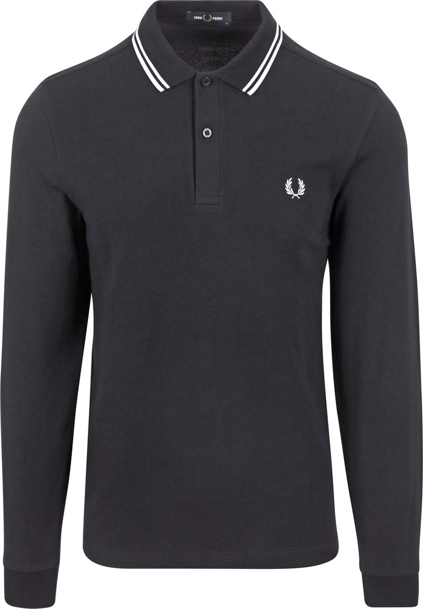 Fred Perry Longsleeve Polo 238 – Heren Blauw
