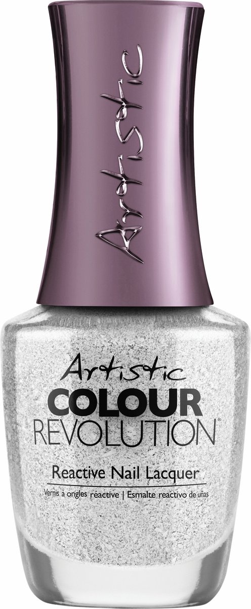 Goedkoopste Artistic Nail Design Colour Revolution ' I Make The Rules ' ( Zilver Folie Flakes