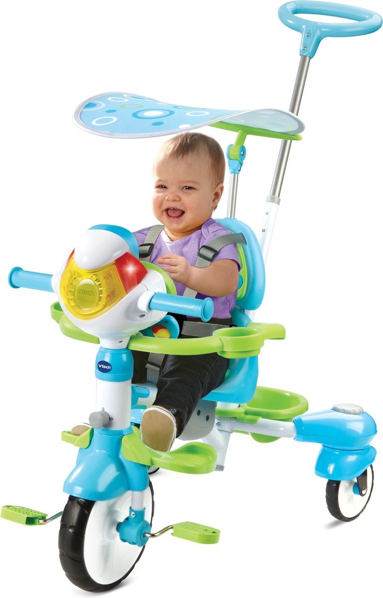 Super Trike 4 in 1 blauw bol