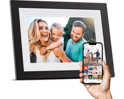 foto van Chillsy Digitale Fotolijst met App - 10.1 Inch - Fotokader - IPS Display - WiFi - 32GB - Zwart