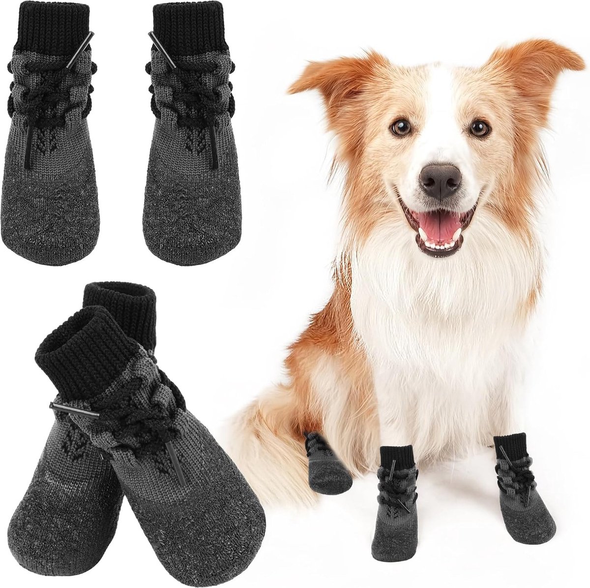 Lexium Hondenschoenen pootbeschermer - Hondenschoenen - Pootbescherming hond - Hondenschoentjes - Hondenlaarzen