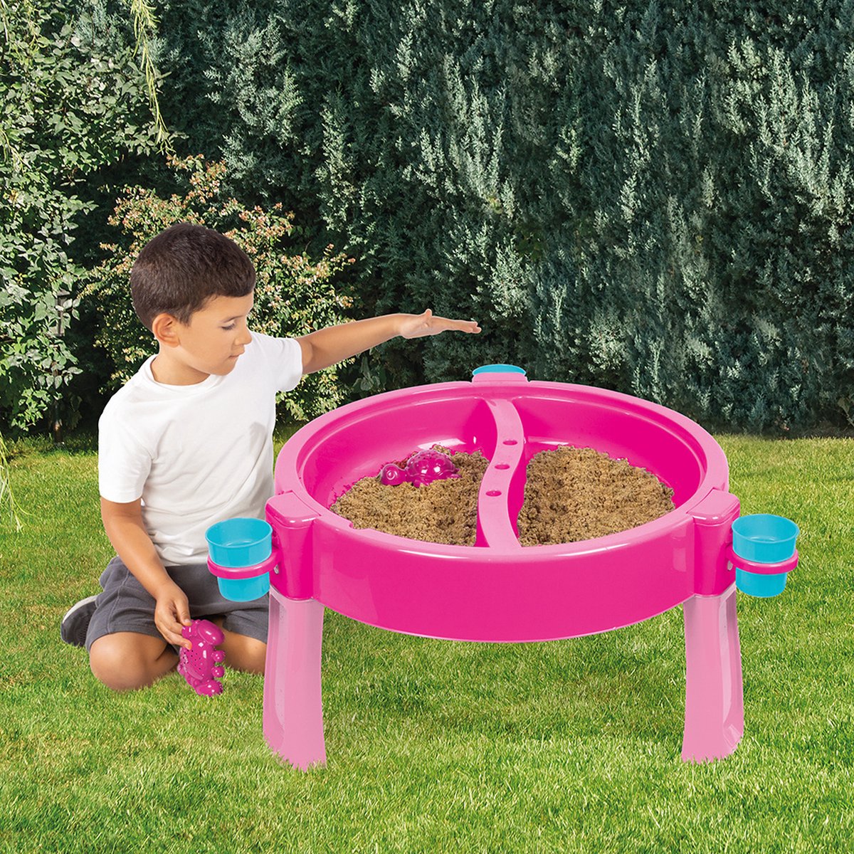Dolu 2 in 1 Watertafel & Zandtafel - Unicorn - Meisjes Speelgoed - Waterbaan - Buiten & Binnen — afbeelding 10