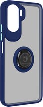 Avizar Hoes Geschikt voor Honor 90 Lite Ondersteuningsring Ondersteuning, Blauw