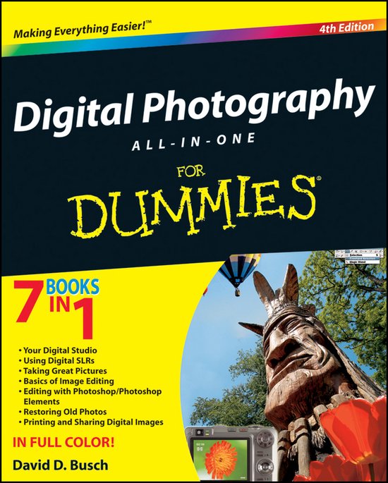 Digital Photography All-In-One Desk Reference For Dummies - cover