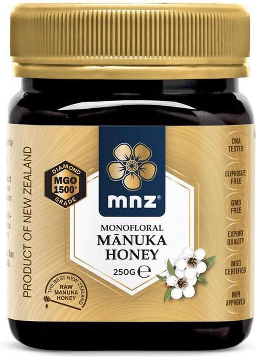 Goedkoopste Manuka honing MGO 1500 250 gram