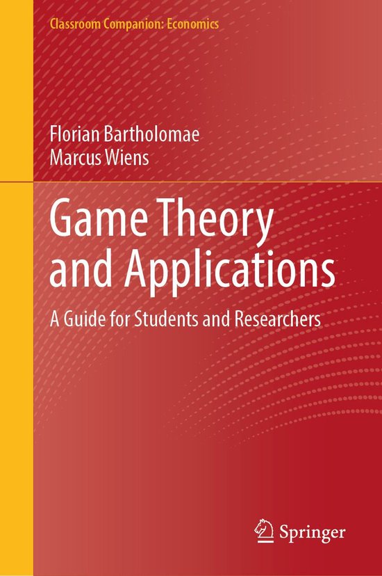Economics and Finance (R0) - Game Theory and Applications - cover