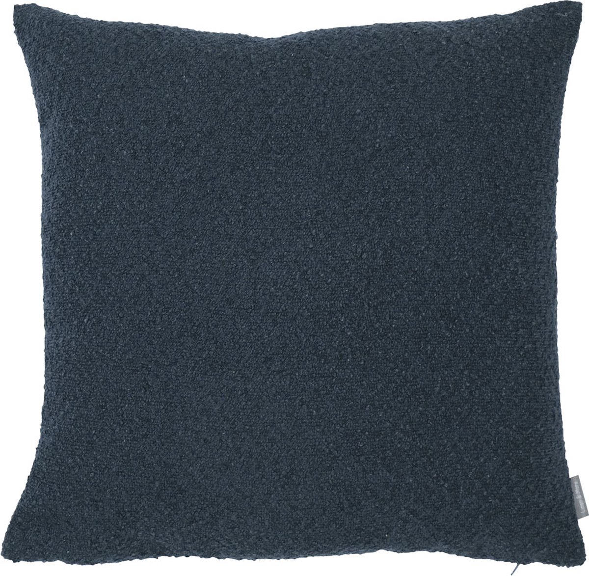 Mars & More King Bouclé kussen blauw 45x45cm