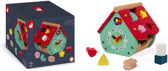 Janod Baby Forest - Vormenstoof huis