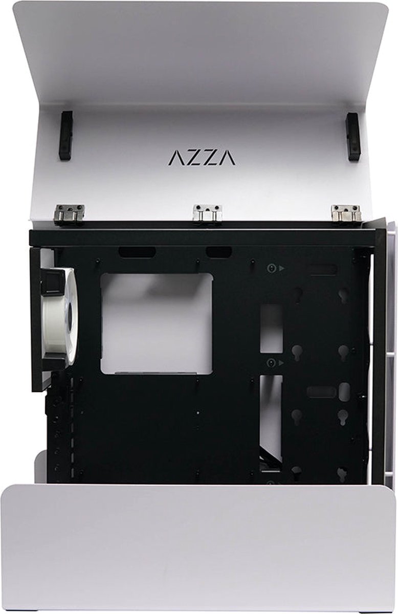 Azza Cast 808 Rgb | Midi Tower Case | Wit - afbeelding 9