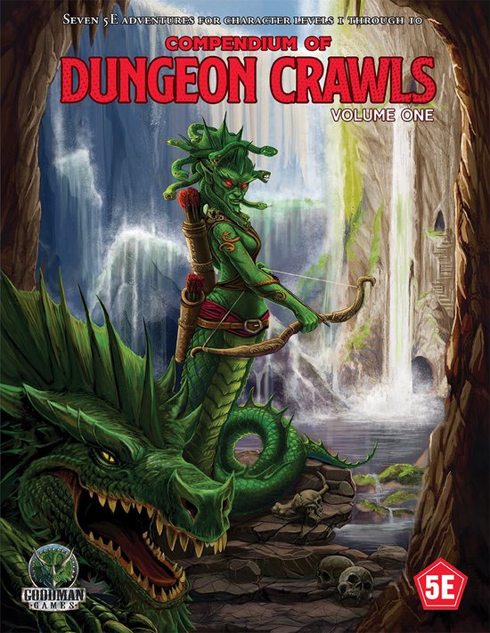 D&D 5E: Compendium of Dungeon Crawls Volume 1 - cover