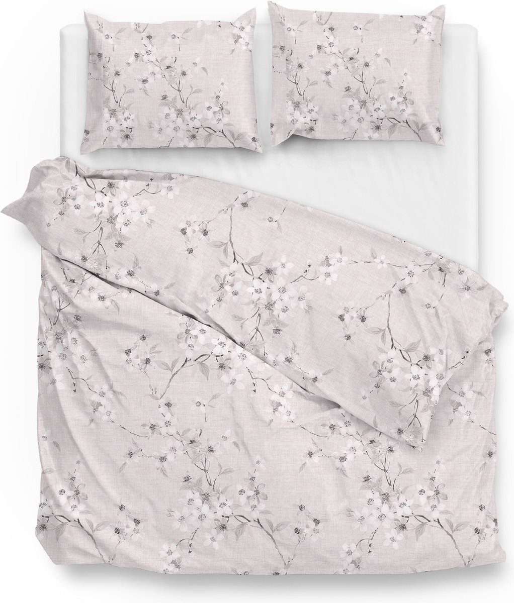 Zo! Home Zohome Nicolina Dekbedovertrek - Lits-jumeaux - Katoen - 240x200-220cm - Roze