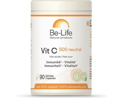 Be-Life Vitamine C 500 neutral 90 Capsules - 90 stuks