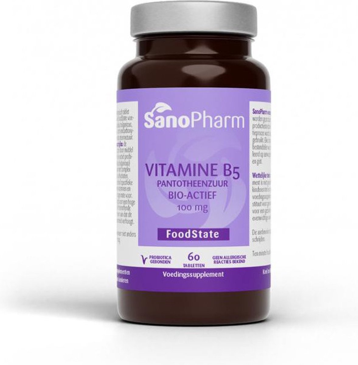 Goedkoopste SanoPharm B5 Pantotheenzuur 50 Mg - 60 Tabletten