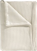 Plaid Gaufré Heckettlane - 180x260 cm - White Ivoire