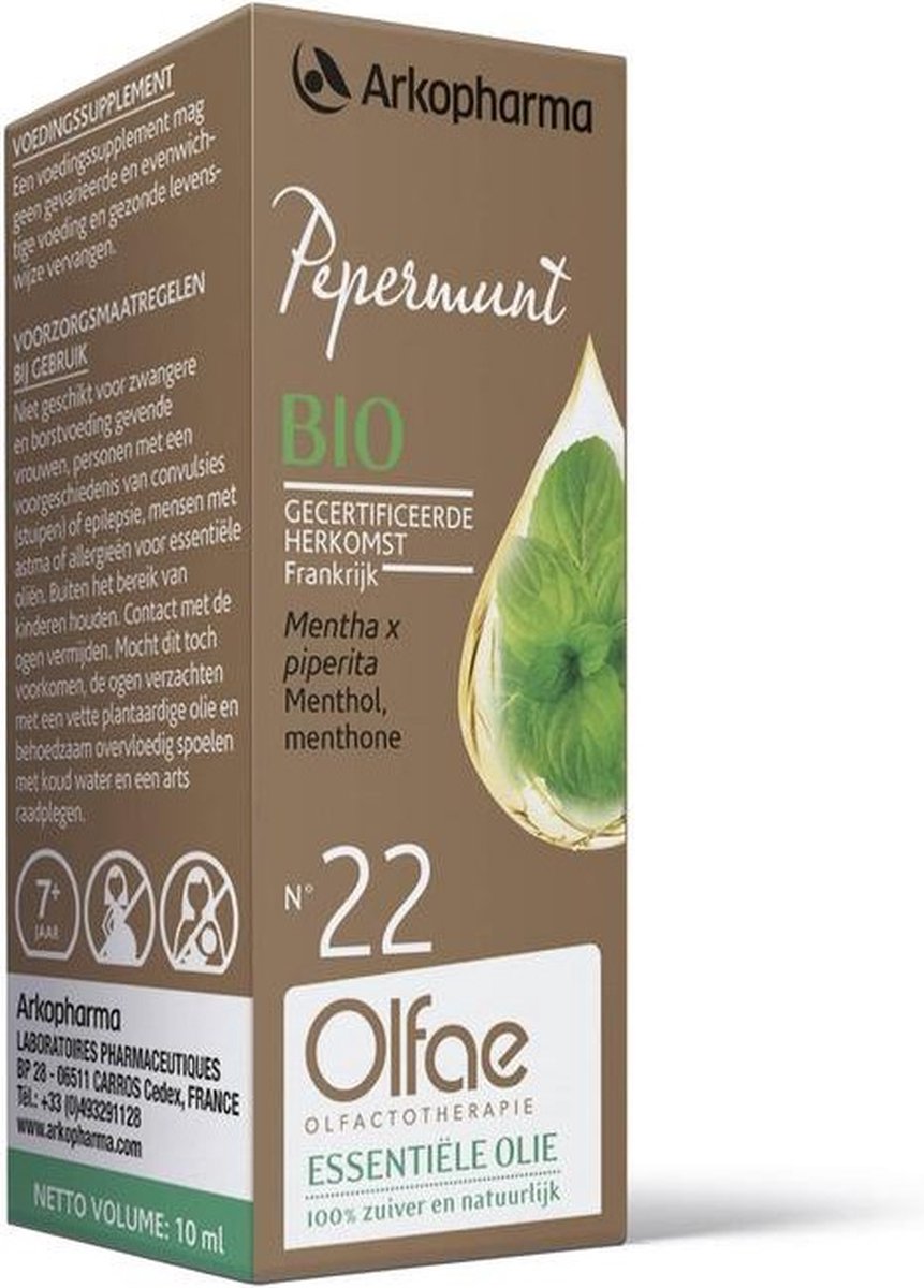 Olfae Pepermunt 22 bio 10 Milliliter
