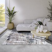 Flycarpets Elle Decoration - Imagination - Laagpolig Vloerkleed - Malard - Saphire Goud - 160x230 cm