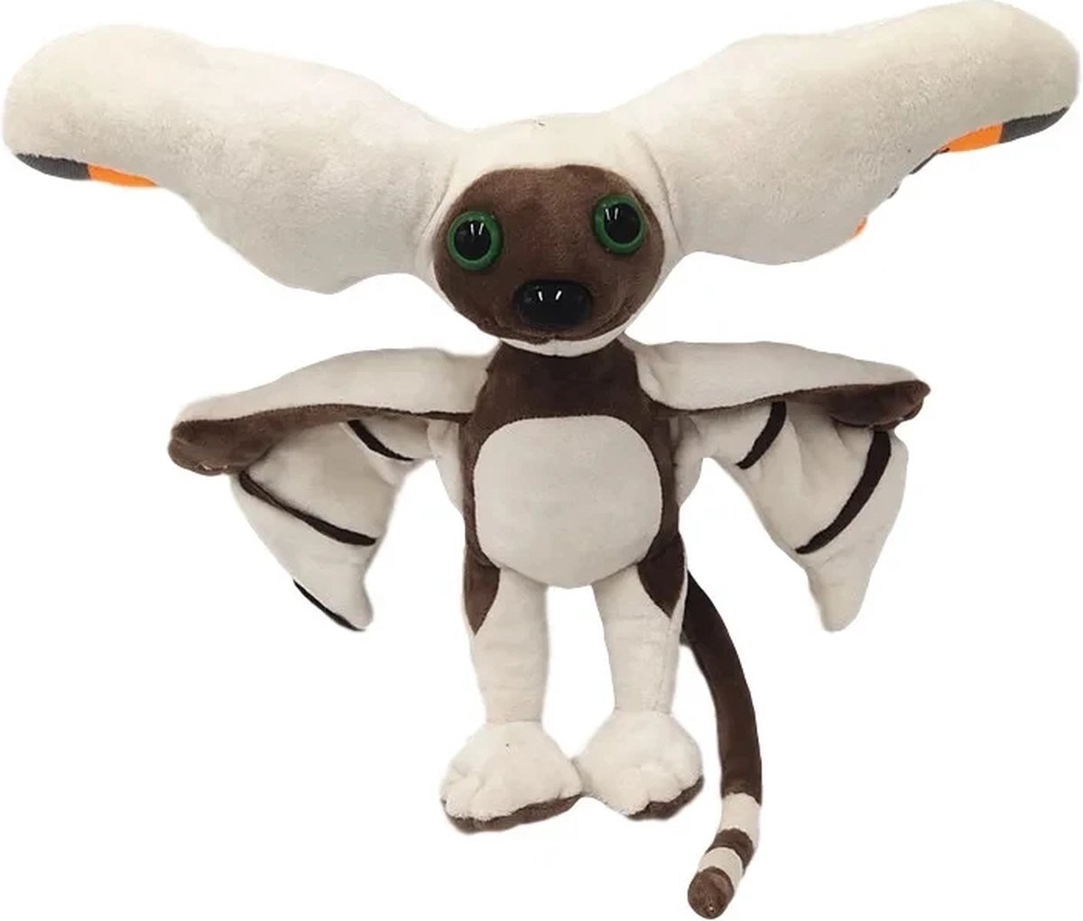 Momo Knuffel | 28 cm - Avatar the Last Airbender - Aang - Sokka - Katara - Zuko - Mommo - Luchtbison - Pluche - Figure - Anime - Cosplay