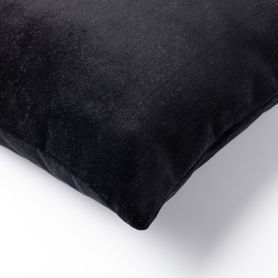 CÉLESTE | Coussin 45x45 cm | Noir | Hoii | avec rembourrage de coussin durable