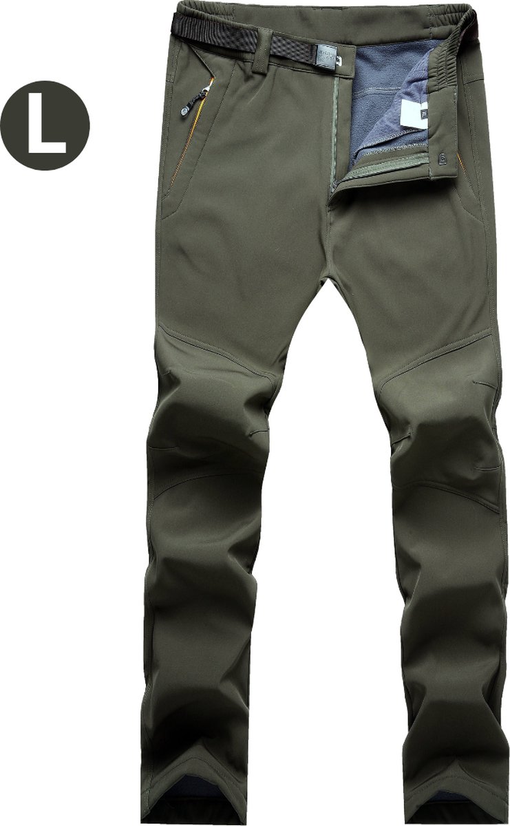 Nivard Skibroek - Skipak - Snowboard Broek - Winterbroek - Sneeuwbroek - Heren - Dames - Unisex - Wintersport - Leger Groen L