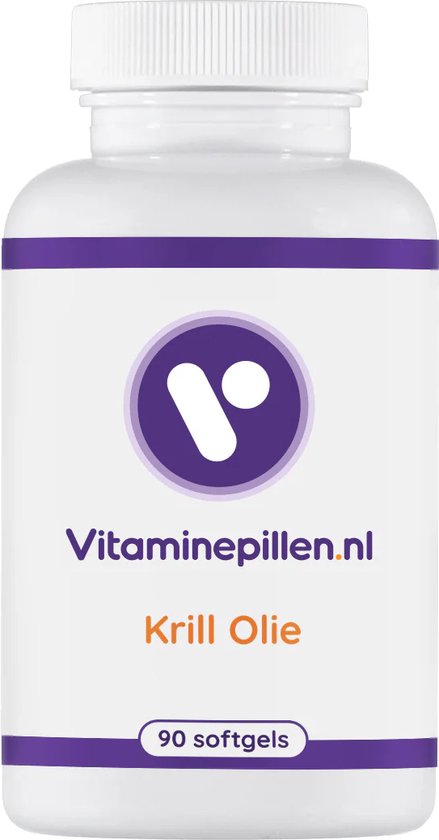 Foto: Vitaminepillen nl krill olie softgels 90 stuks het helpt om het ldl cholesterol te verlagen en het hdl cholesterol te verhogen ontstekingsremmend anti oxidant vermindert mogelijke ontstekingen van gewrichten ondersteunt het hart 