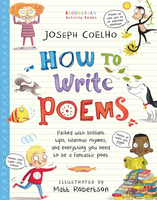 How To Write Poems Bloomsbury Activity Books - cover