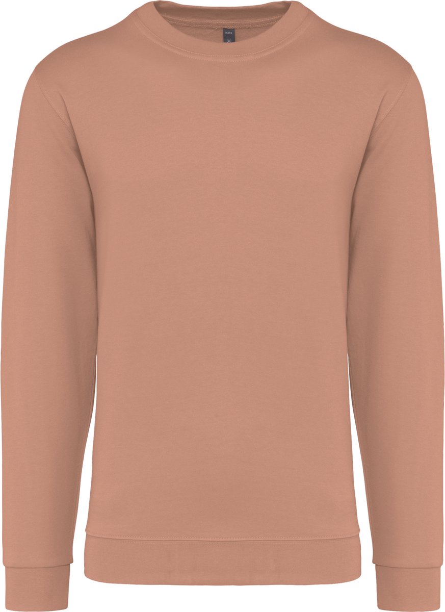 Sweater ‘Crew Neck Sweatshirt’ Kariban Collectie Basic+ Peach Grijs
