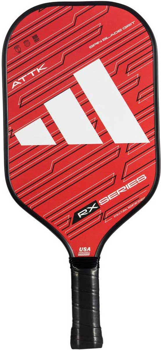 Adidas Pb RX CTRL pickleball-peddel Rood