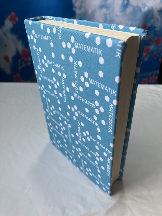 Foto: Rekbare boekenkaft a4 23x32 cm blauw met stippen 5 stuks