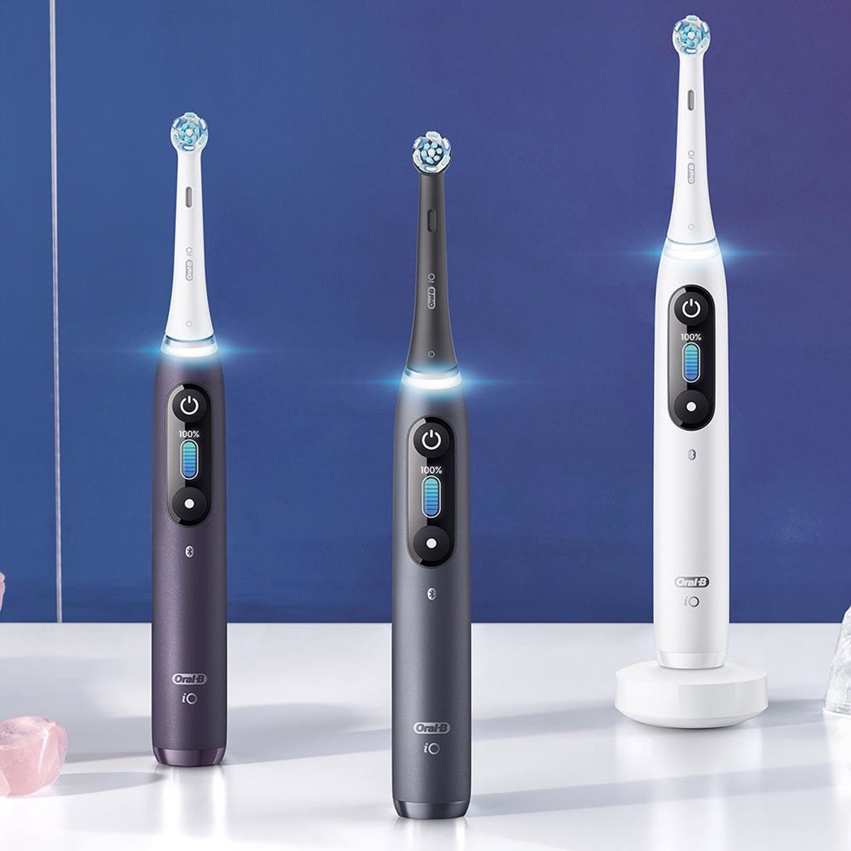 Oral-B iO Series 8 Elektrische Tandenborstel Black Onyx - afbeelding 2