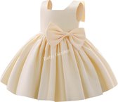 Baby Garden baby feestjurk - meisjes bruiloft jurk - bruidsmeisje jurk - creme maat 86