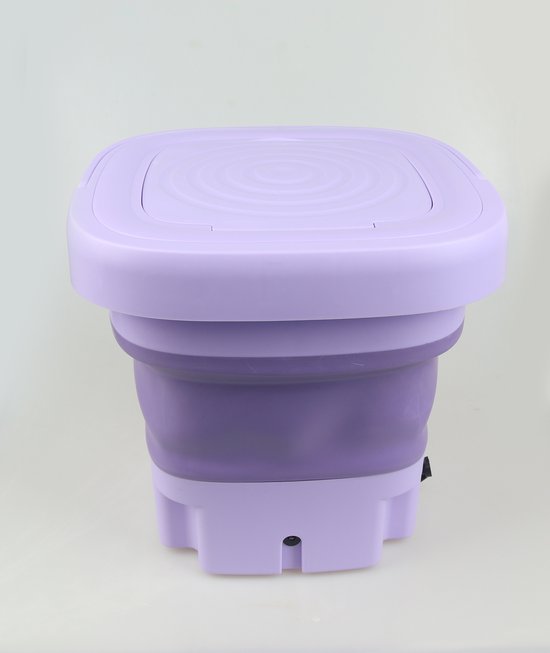 Aqua Laser Mini-Wasmachine - Opvouwbaar - Paars