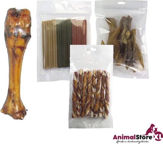 AnimalstoreXL Hondensnacks Goed Kauwen Bundel