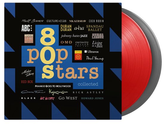 V/A - 80s Pop Stars Collected =Red & Silver 2LP=