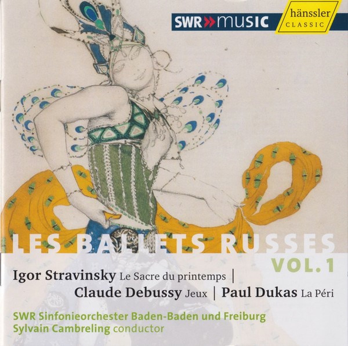 SWR Sinfonieorchester Baden-Baden Und Freiburg - Les Ballets Russes Volume 1 (CD)