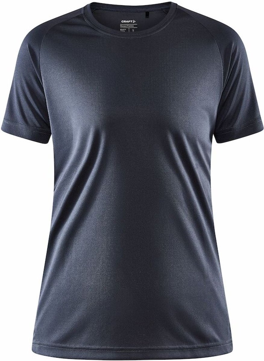 Craft Unify Core Functioneel T-Shirt Dames - Asfalt | Maat: XL