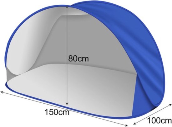 Trizand Strandtent - Zelfopzettend, Lichtgewicht en Beschermend van Trizand — afbeelding 4